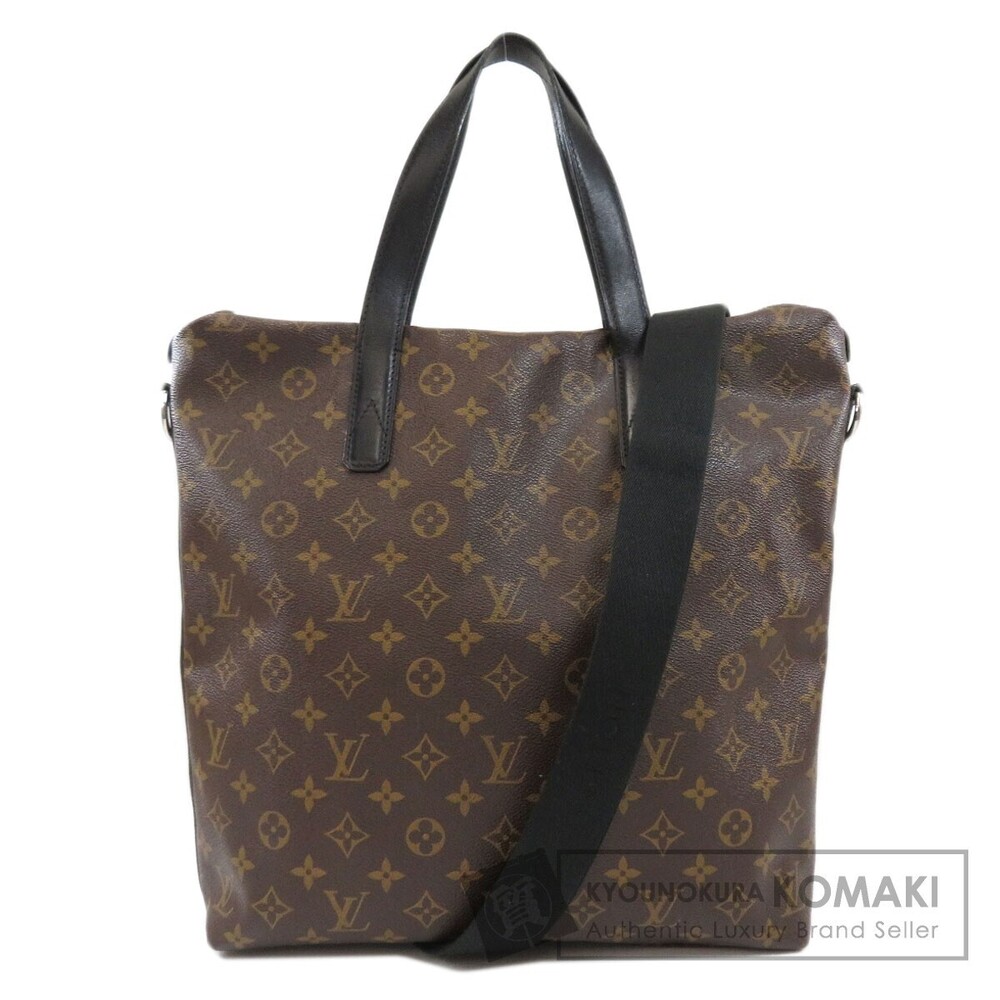 Louis Vuitton Kitan Macassar Brown Monogram Canvas Handbag